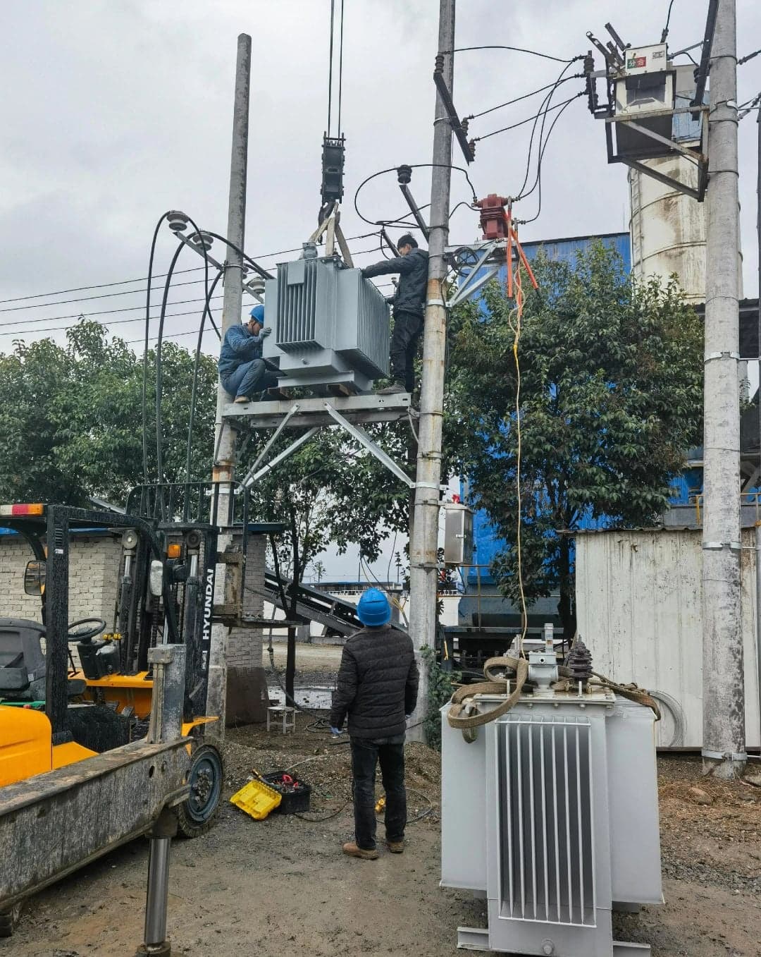 Distribution électrique des sites miniers