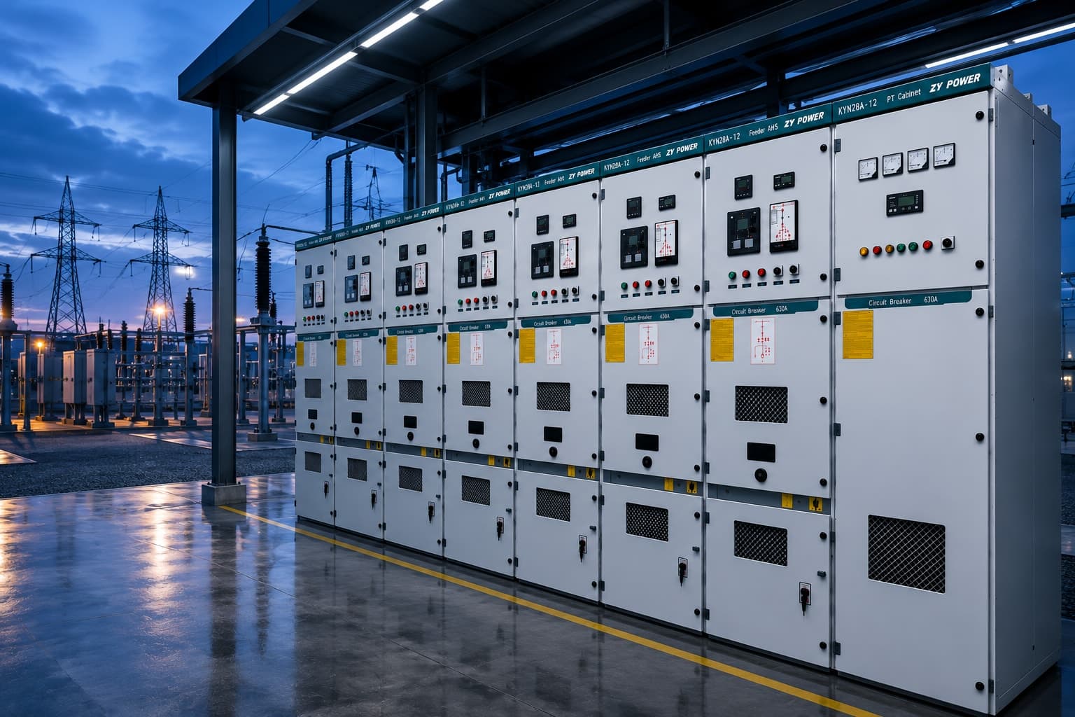 KYN28-12 Metal-Clad HV Switchgear 630A 25kA