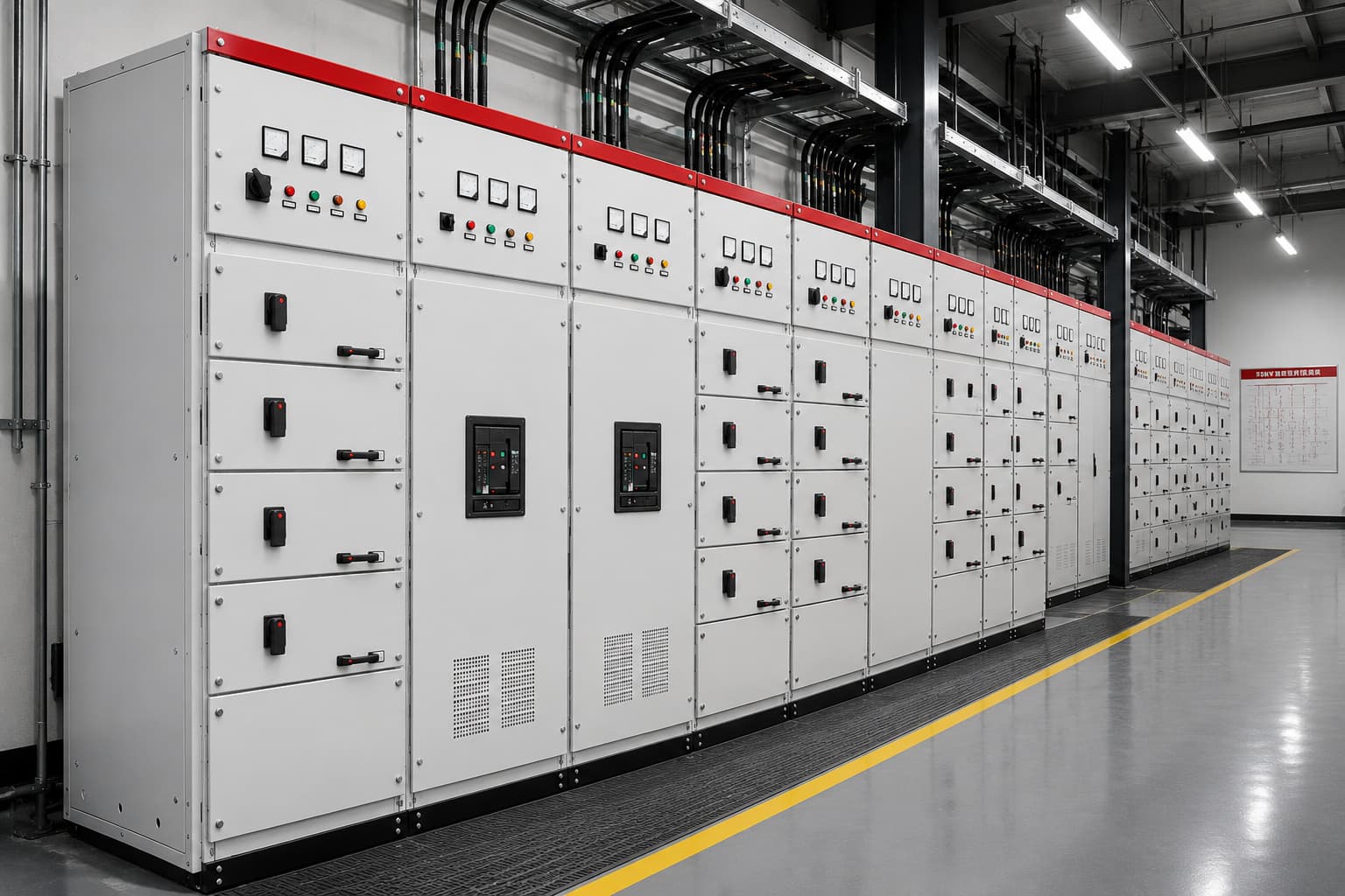 GGD Low Voltage Fixed Switchgear 630A 30kA
